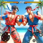 Kung Fu Karate Master Fighting