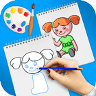 Teach drawing step by step